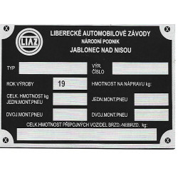 štítok Liaz univerzálny 1