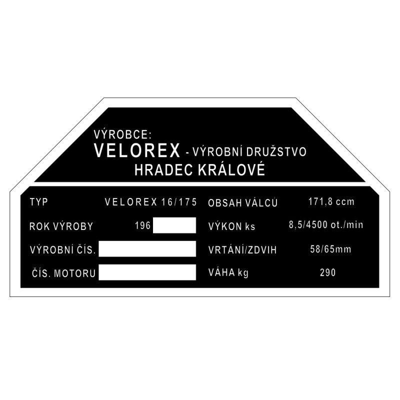 štítok Velorex 3