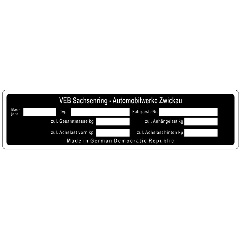 štítok Trabant univerzálny 3