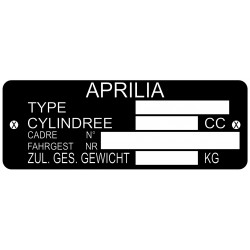 štítok Aprilia uni