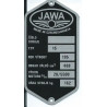 štítok Jawa 15
