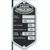 štítok Jawa/ČZ 354-1
